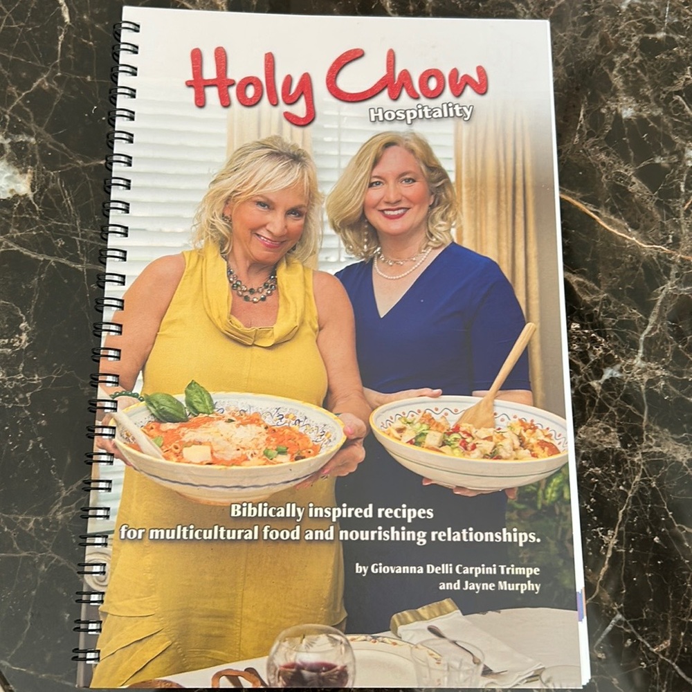 Holy Chow Hospitality cook book